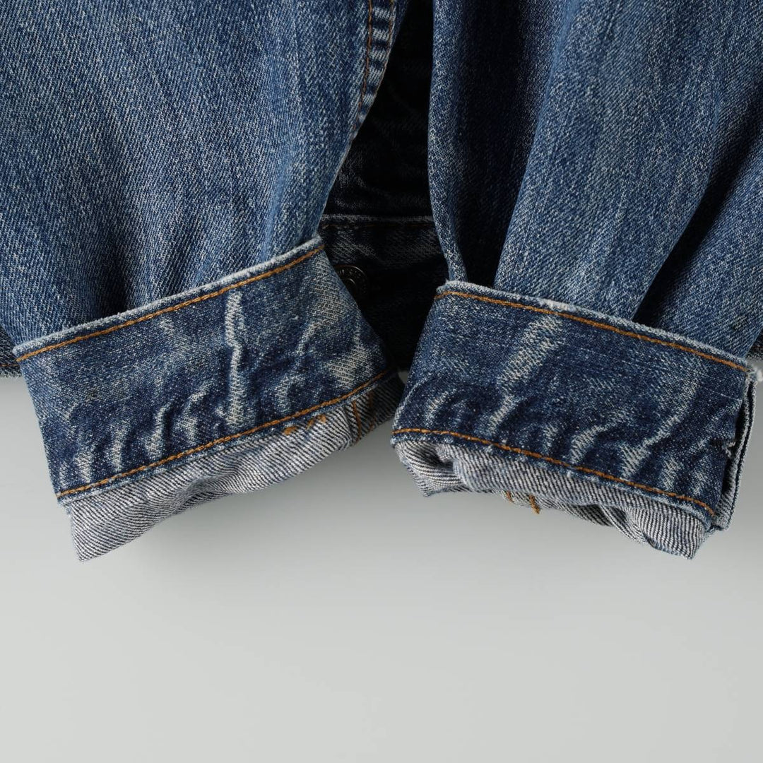 Levi's denim jacket, denim jacket, men's size M unclear blue type Vintage Second Hand