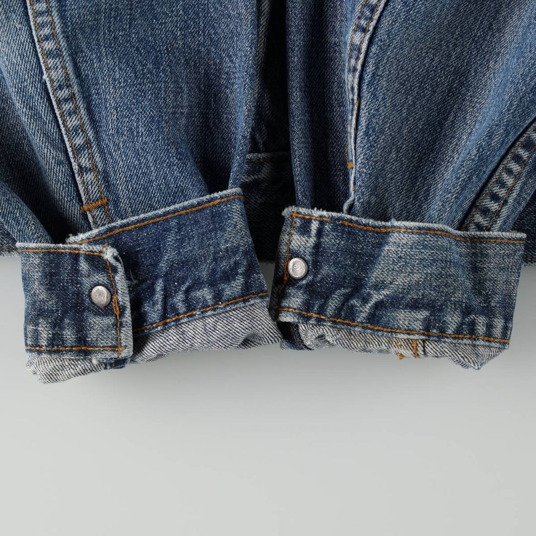 Levi's denim jacket, denim jacket, men's size M unclear blue type Vintage Second Hand