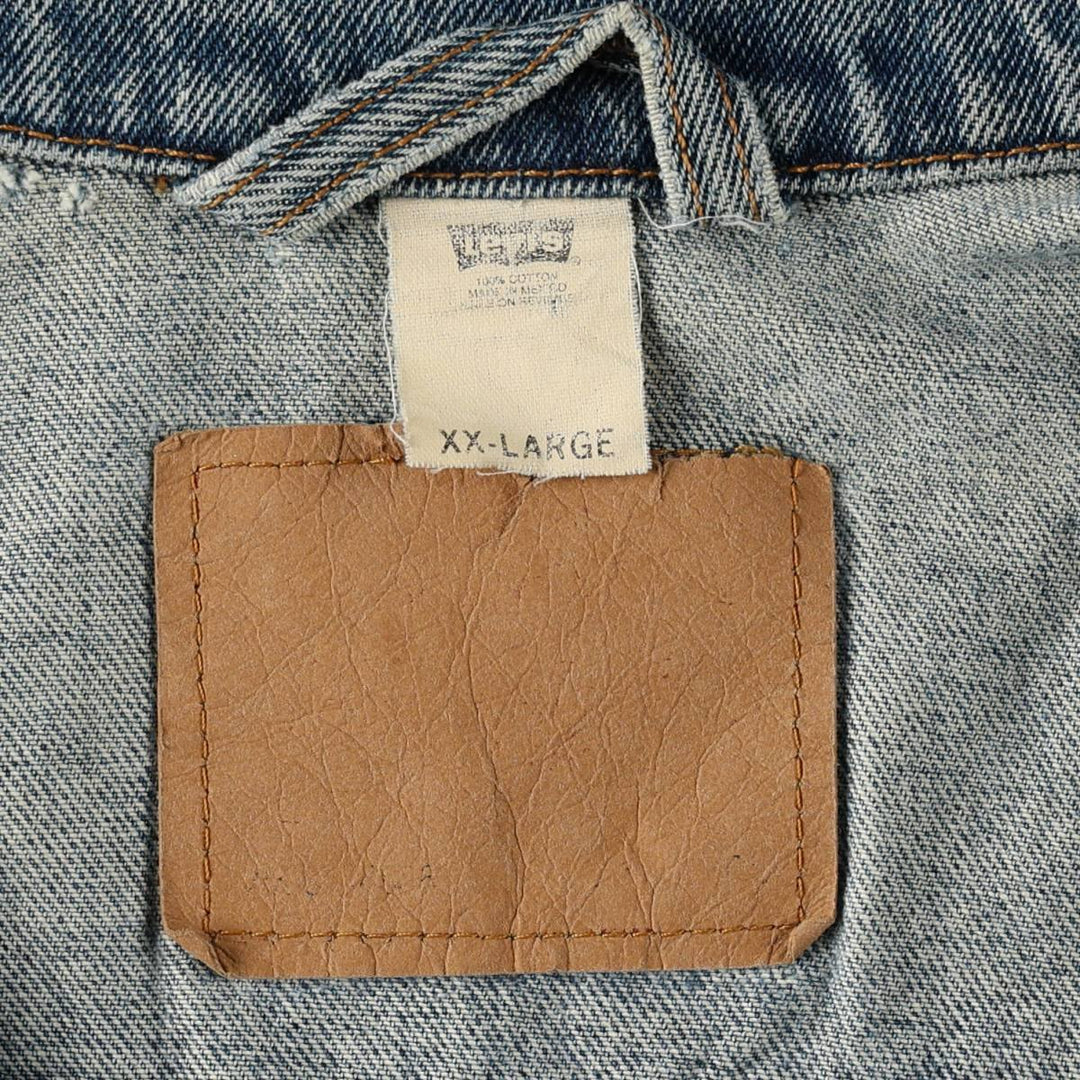 Levi's denim jacket, men's size XXL cotton blue type Vintage Second Hand
