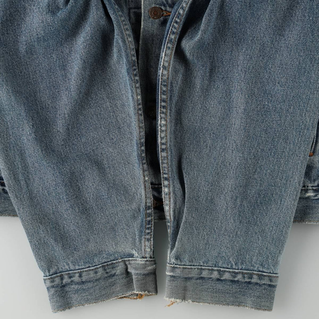 Levi's denim jacket, men's size XXL cotton blue type Vintage Second Hand