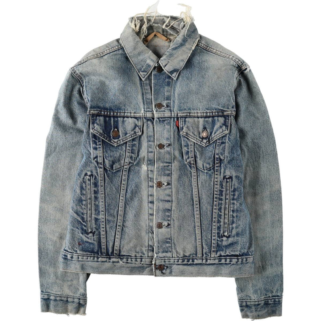 Levi's denim jacket, made in the USA, men's size M unclear blue type Vintage Second Hand