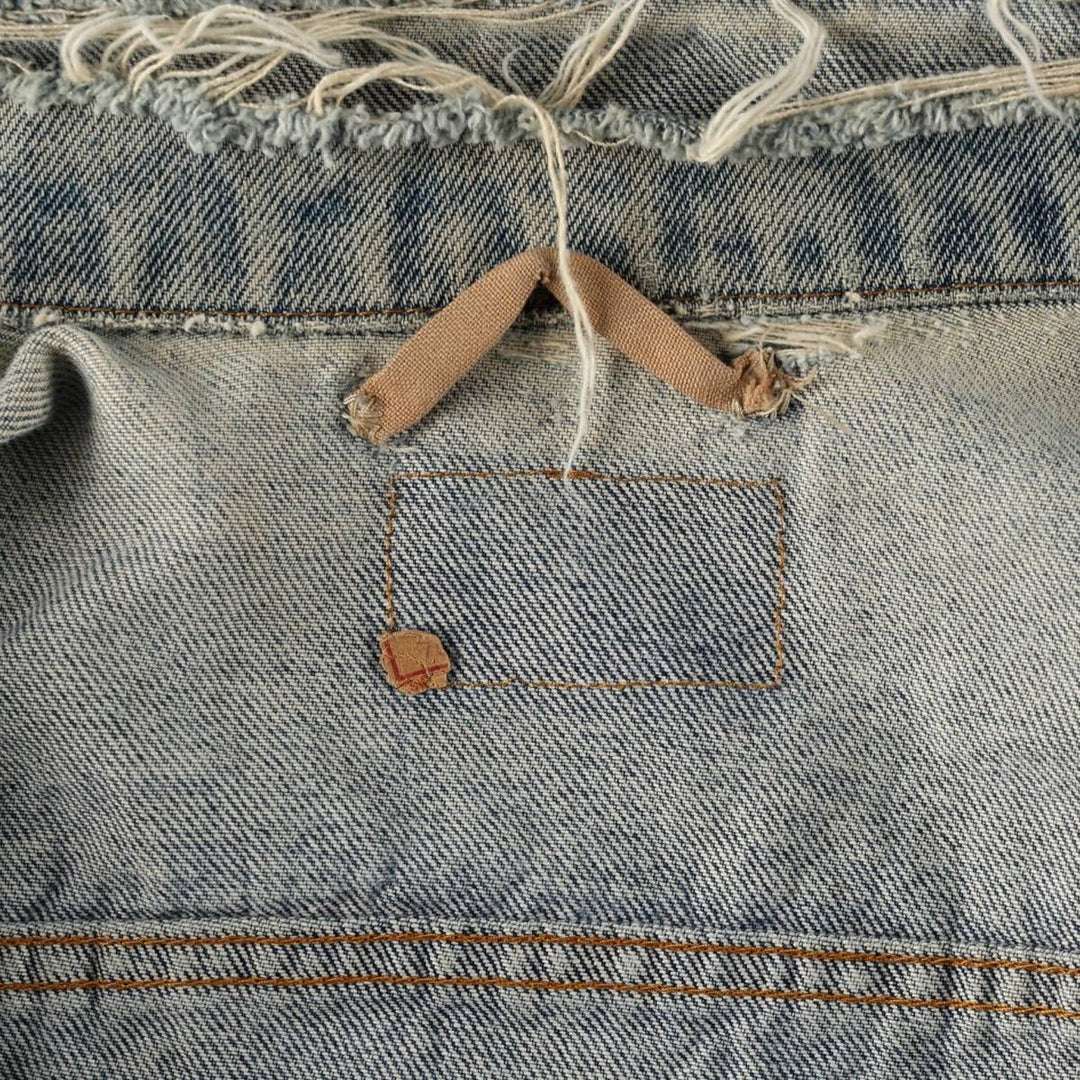 Levi's denim jacket, made in the USA, men's size M unclear blue type Vintage Second Hand