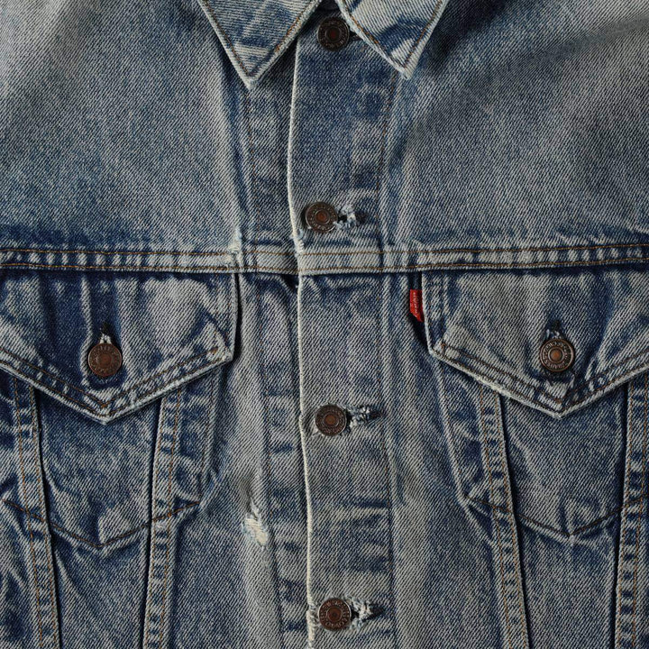 Levi's denim jacket, made in the USA, men's size M unclear blue type Vintage Second Hand