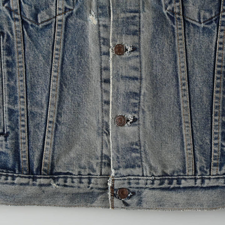 Levi's denim jacket, made in the USA, men's size M unclear blue type Vintage Second Hand