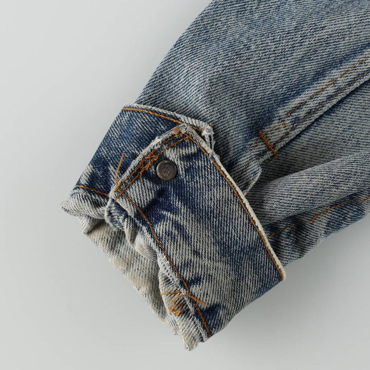 Levi's denim jacket, made in the USA, men's size M unclear blue type Vintage Second Hand