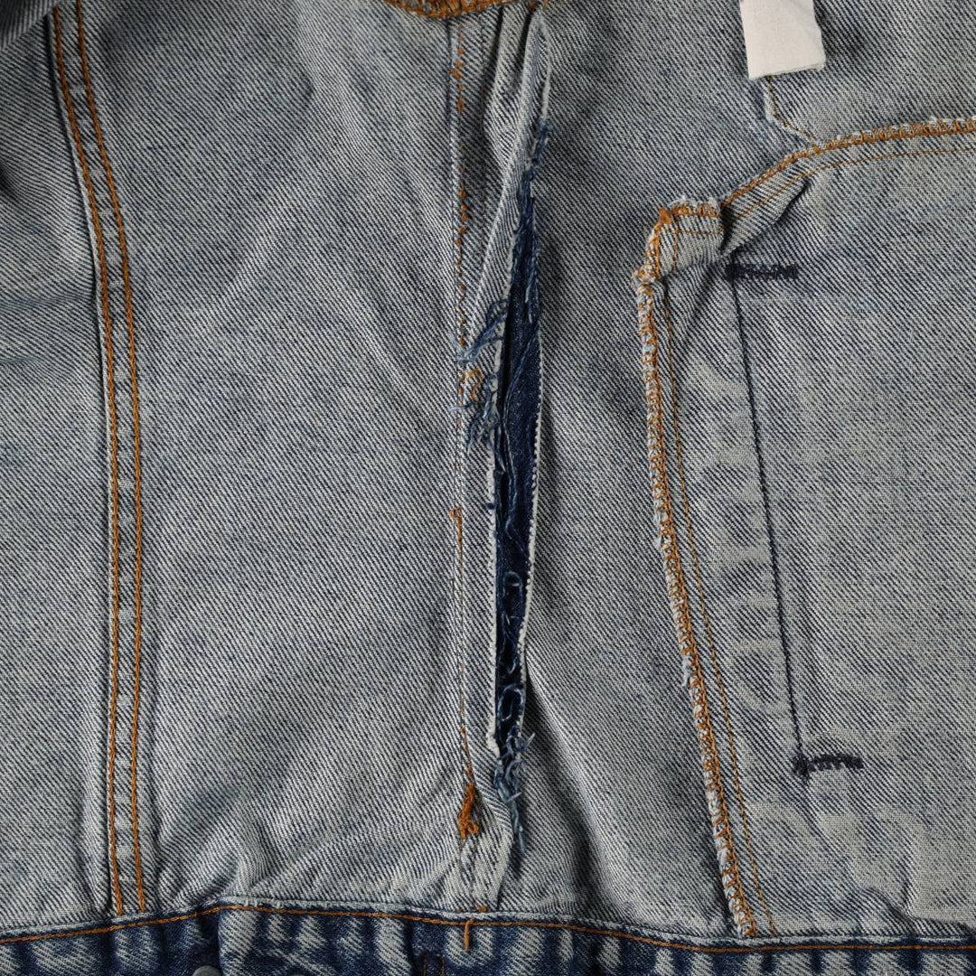Levi's denim jacket, made in the USA, men's size M unclear blue type Vintage Second Hand