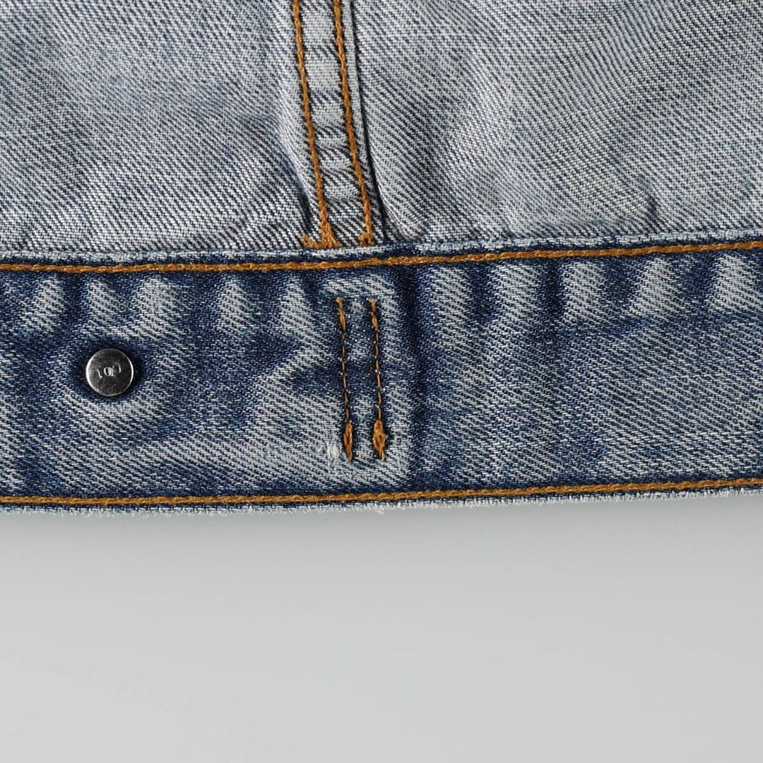 Levi's 70500-04 Euro Model Denim Jacket, G-Jean, Men's XL cotton blue type Vintage Second Hand