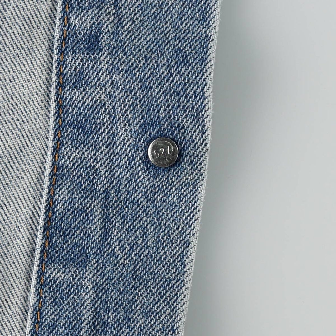 Levi's denim jacket, made in USA, men's size XXL equivalent. cotton blue type Vintage Second Hand