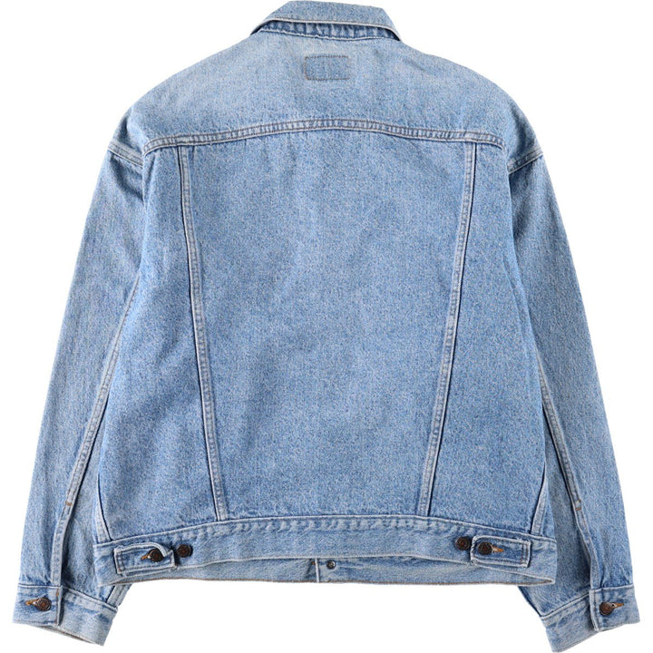 90'S Levi's 70507-4890 denim jacket, denim jacket, made in USA, men's XL size, vintage cotton blue type Vintage Second Hand