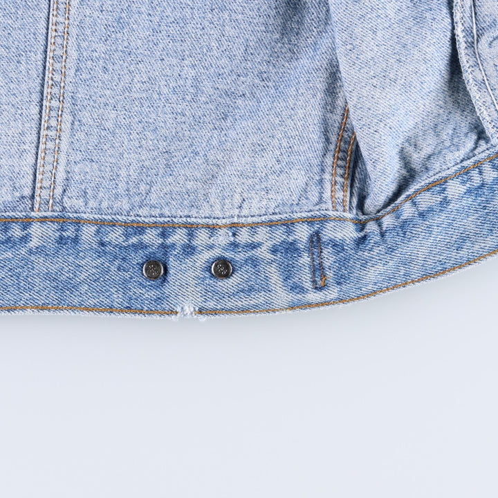 90'S Levi's 70507-4890 denim jacket, denim jacket, made in USA, men's XL size, vintage cotton blue type Vintage Second Hand