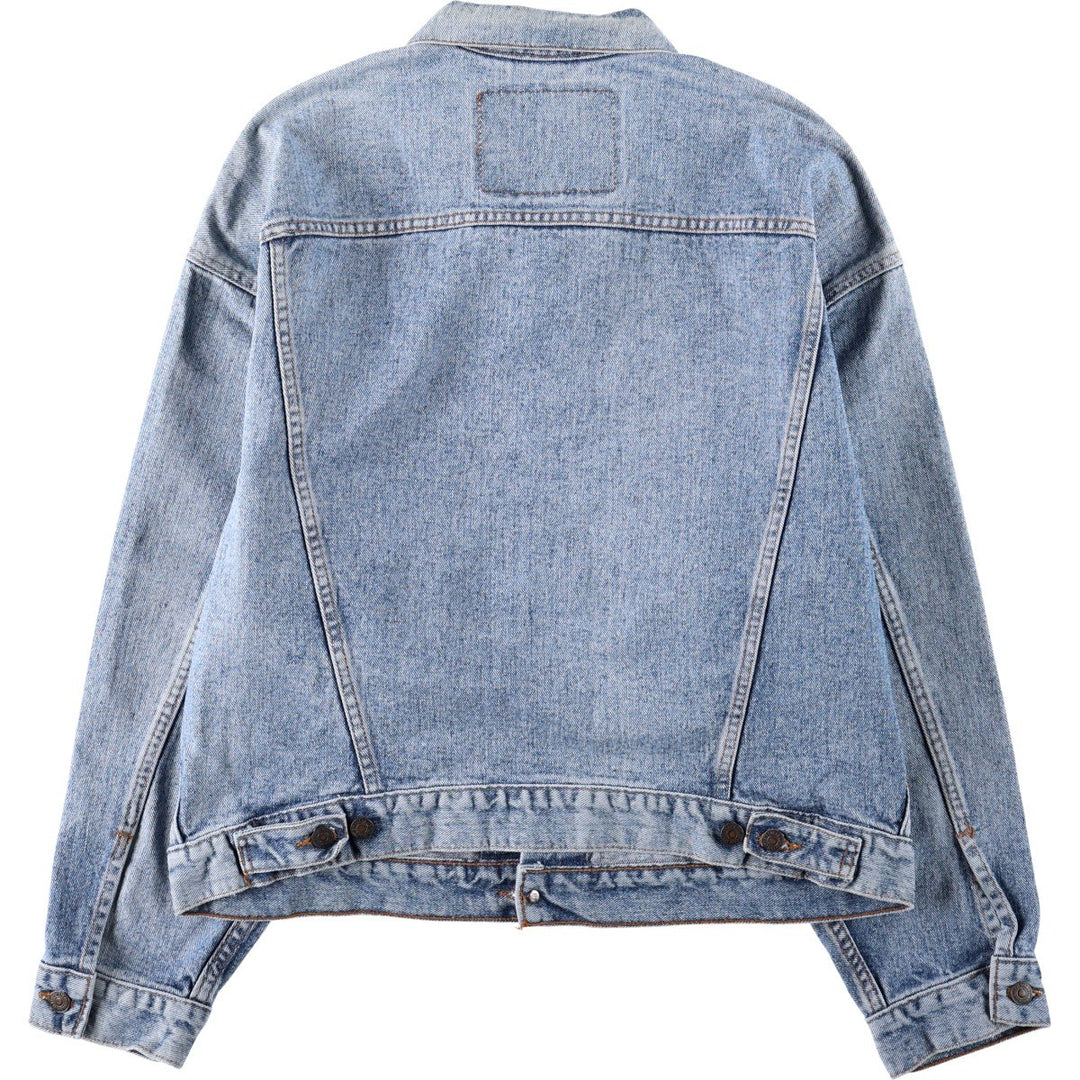 1990'S Levi's 70598-4091 Denim Jacket, Made in USA, Men's Size L (approx.), Vintage cotton blue type Vintage Second Hand