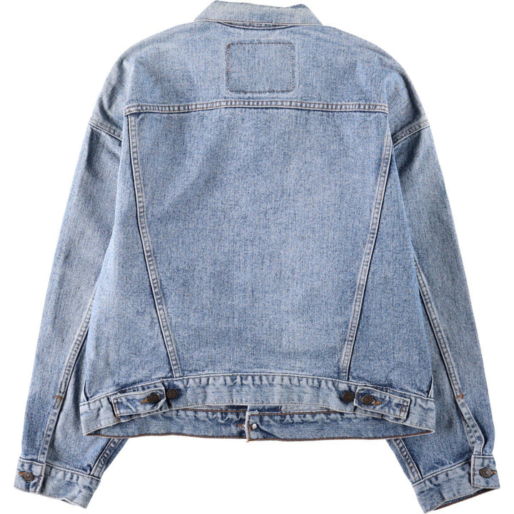 1990'S Levi's 70598-4091 Denim Jacket, Made in USA, Men's Size L (approx.), Vintage cotton blue type Vintage Second Hand