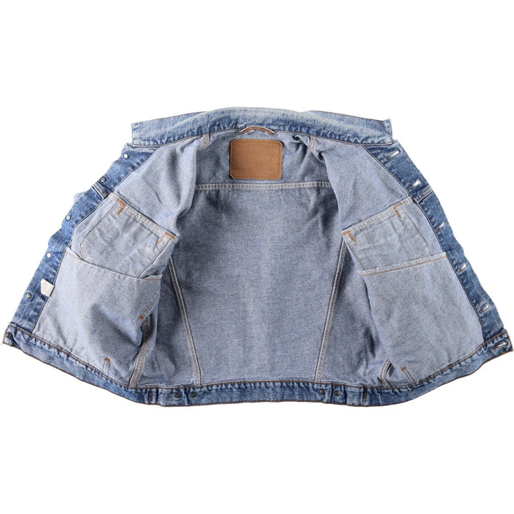 1990'S Levi's 70598-4091 Denim Jacket, Made in USA, Men's Size L (approx.), Vintage cotton blue type Vintage Second Hand