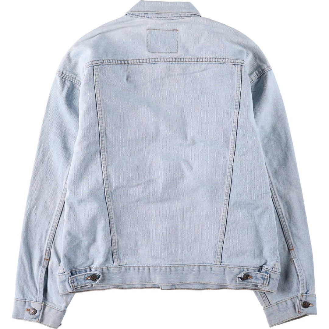 90'S Levi's 70507-4834 Denim Jacket, Men's Size L, Vintage cotton Blue type light blue Vintage Second Hand