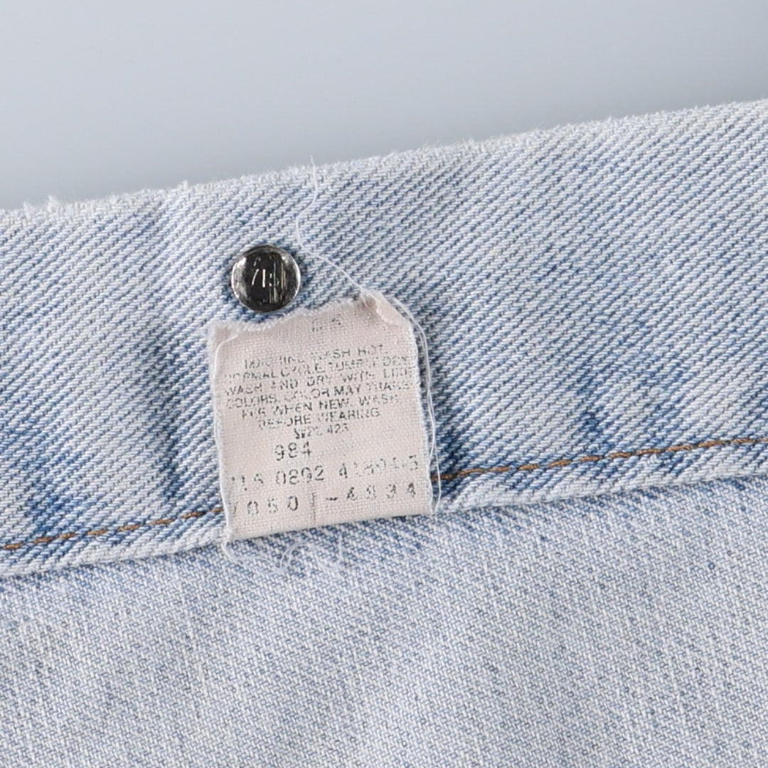 90'S Levi's 70507-4834 Denim Jacket, Men's Size L, Vintage cotton Blue type light blue Vintage Second Hand