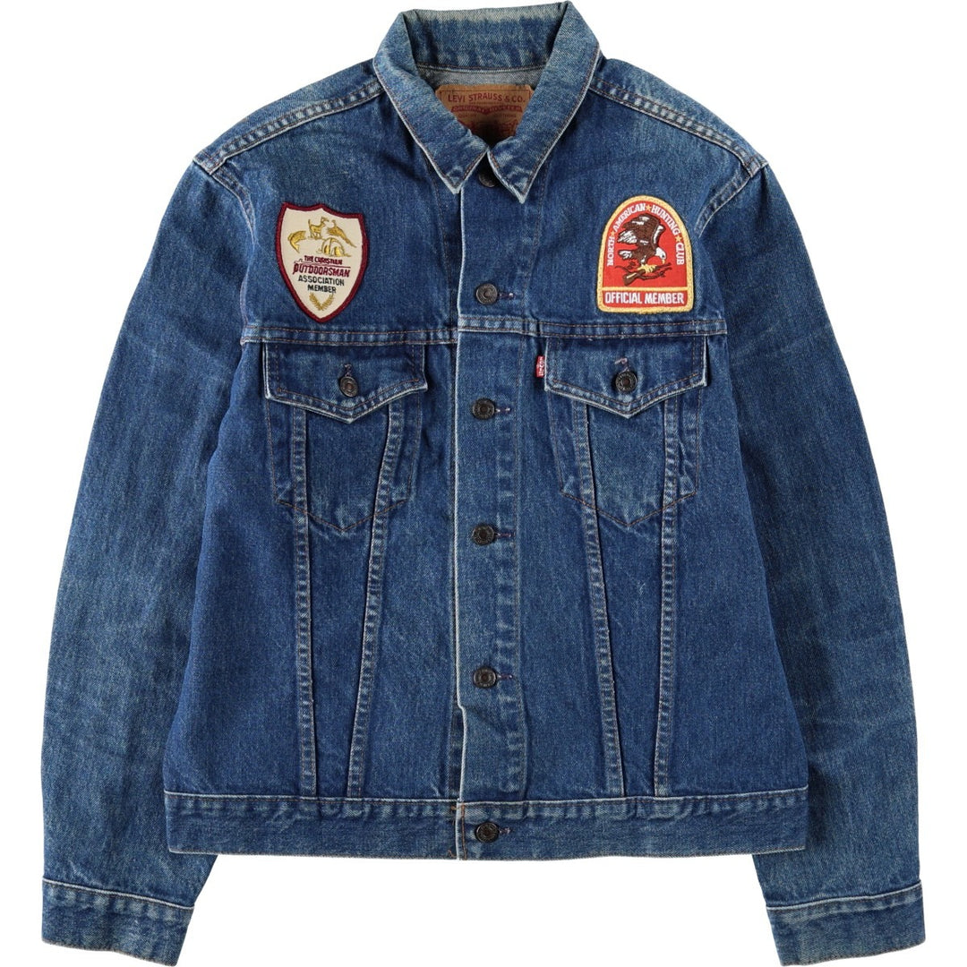 Levi's 75505-0217 Denim Jacket (G-Jean) Size 42 (Men's L equivalent) unclear blue type Vintage Second Hand
