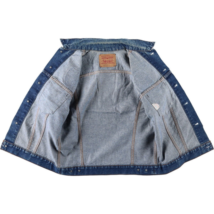 Levi's 75505-0217 Denim Jacket (G-Jean) Size 42 (Men's L equivalent) unclear blue type Vintage Second Hand