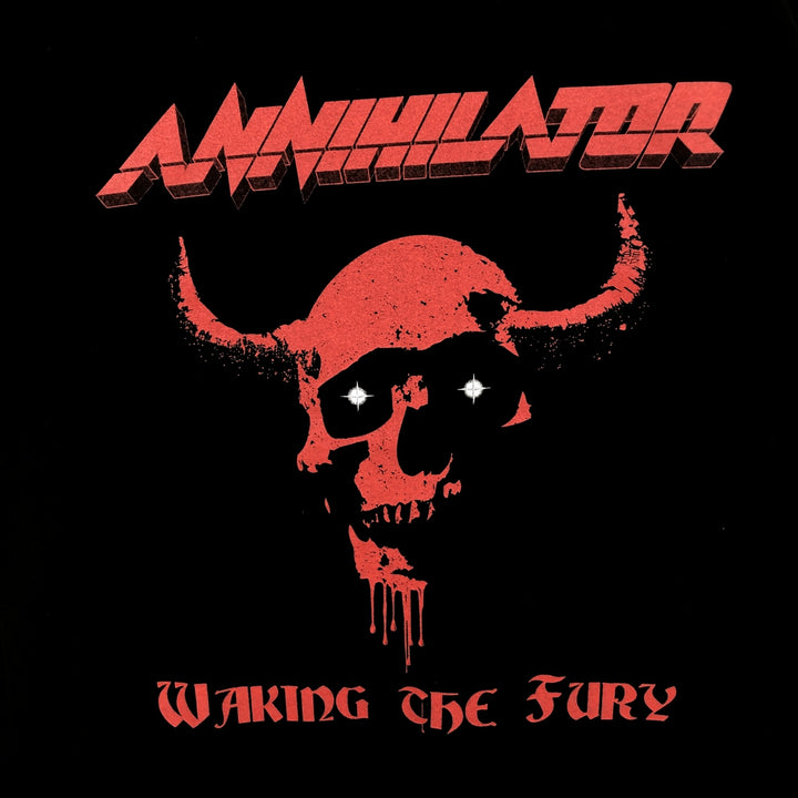 ANNIHILATOR Long-Sleeve Band T-Shirt (Men's XL equivalent) cotton black type Vintage Second Hand