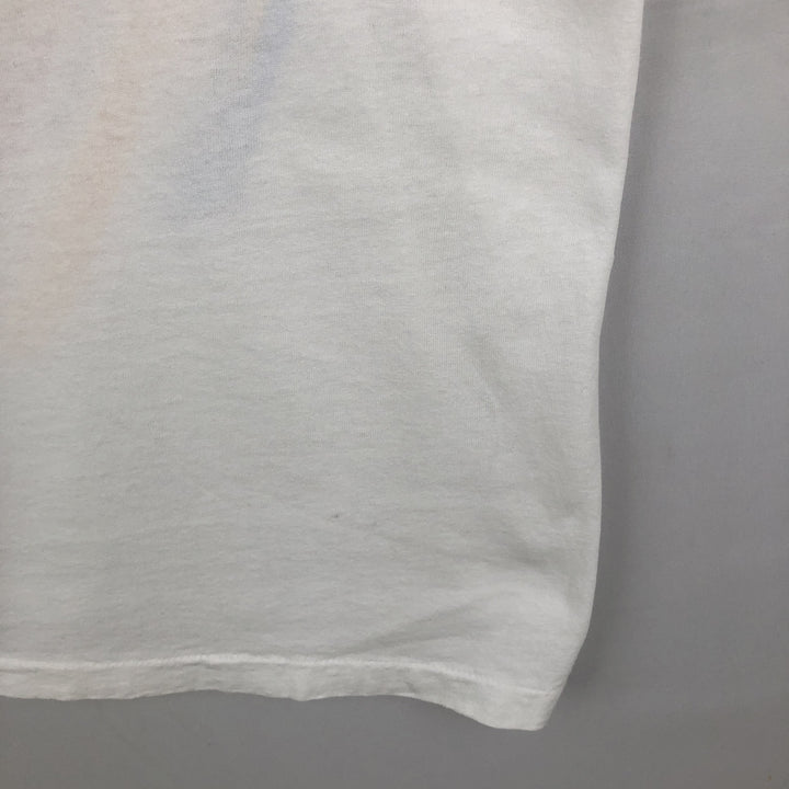 90'S Winston Long-Sleeve T-Shirt, Made in USA, Men's XL (approx.), Vintage cotton white type Vintage Second Hand