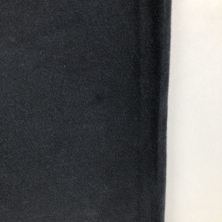 2000'S Hanes BEEFY-T Long Sleeve T-Shirt, Men's Size L cotton black type Vintage Second Hand