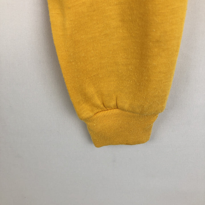 DODOGER Long-Sleeve T-Shirt, Made in USA, Men's XL Equivalent cotton yellow type Vintage Second Hand