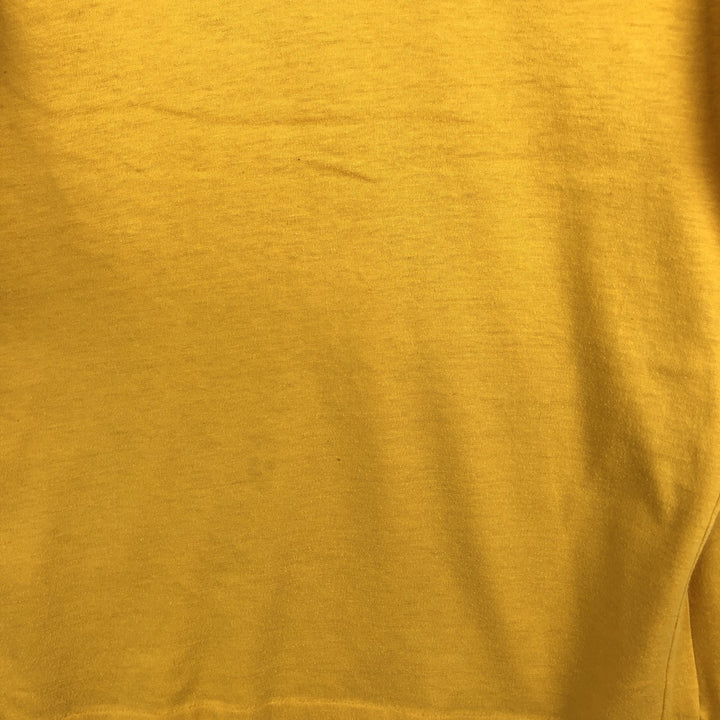 DODOGER Long-Sleeve T-Shirt, Made in USA, Men's XL Equivalent cotton yellow type Vintage Second Hand