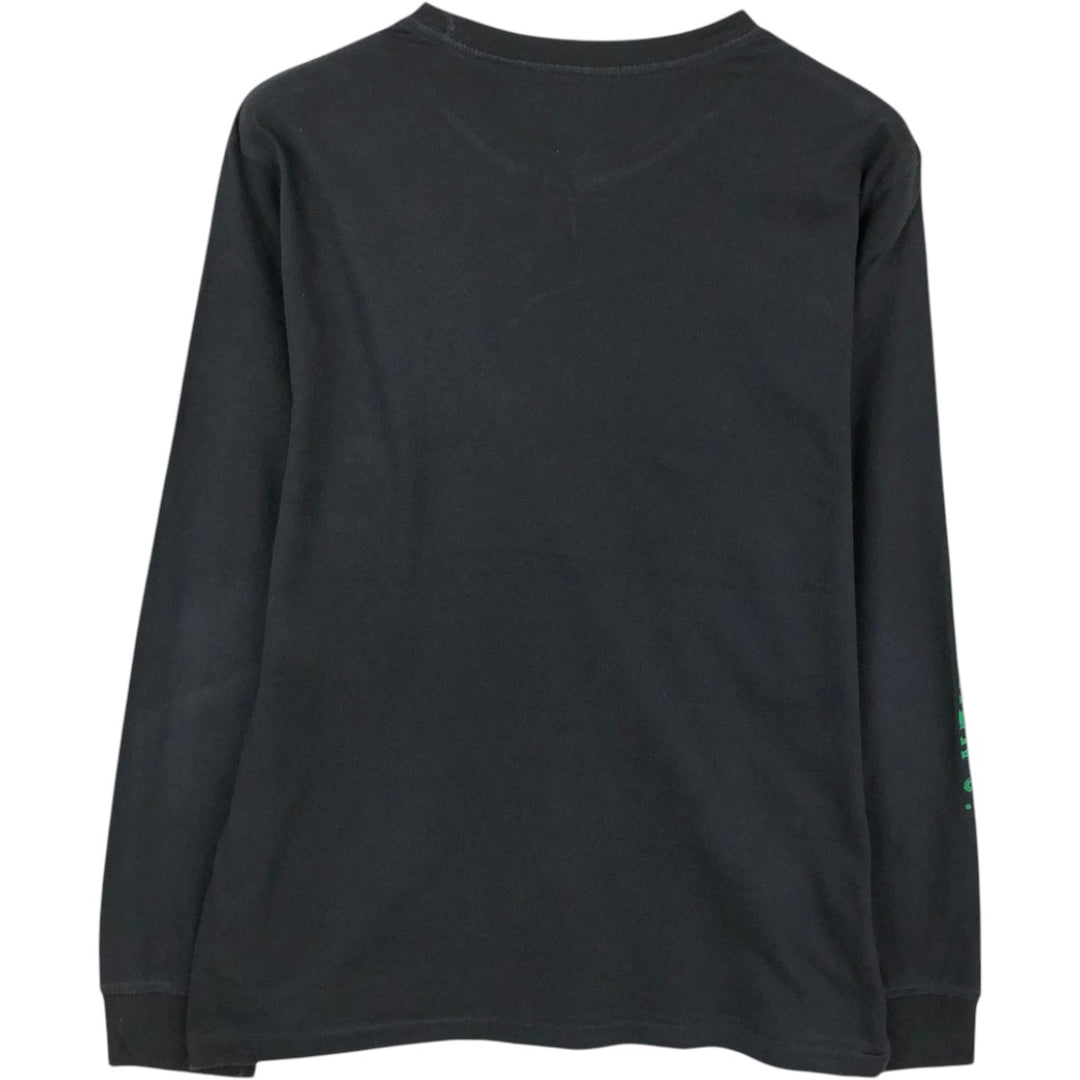 Ralph Lauren POLO RALPH LAUREN Large Logo Long-Sleeve T-Shirt (Men's XL equivalent) cotton black type Vintage Second Hand