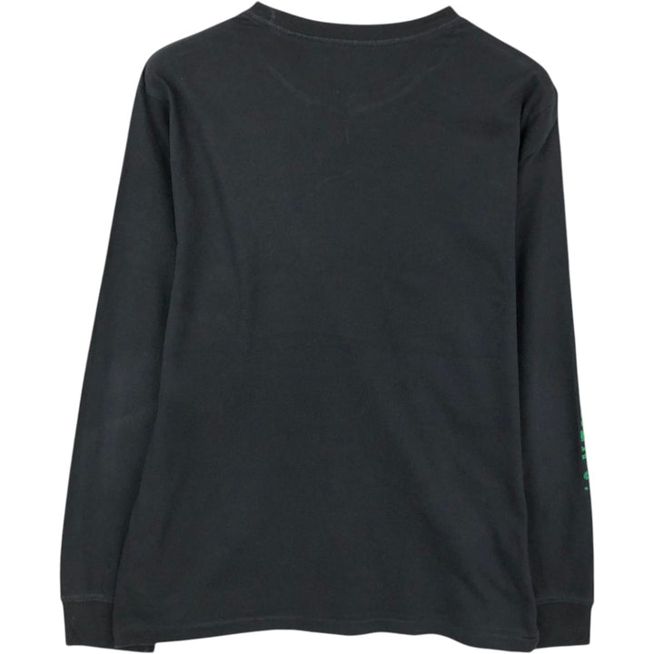 Ralph Lauren POLO RALPH LAUREN Large Logo Long-Sleeve T-Shirt (Men's XL equivalent) cotton black type Vintage Second Hand