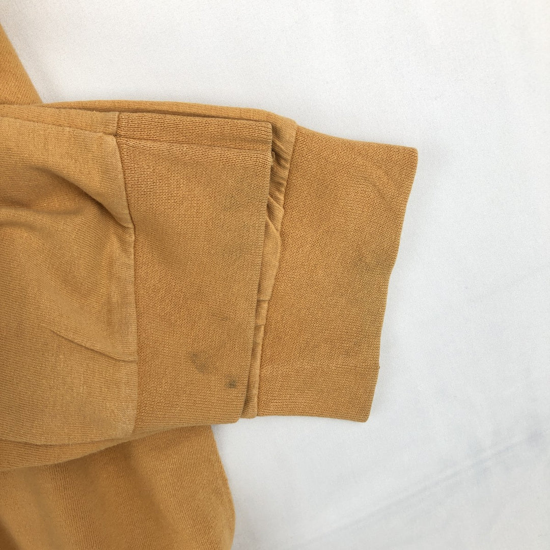 90'S Timberland Long-Sleeve T-Shirt, Made in USA, Men's Size M (Equivalent), Vintage cotton orange type Vintage Second Hand