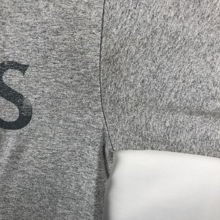 THE BEATLES Long Sleeve T-Shirt, Men's Size M cotton gray type Vintage Second Hand