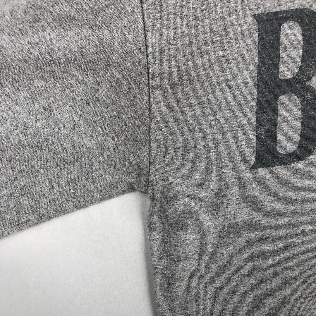 THE BEATLES Long Sleeve T-Shirt, Men's Size M cotton gray type Vintage Second Hand