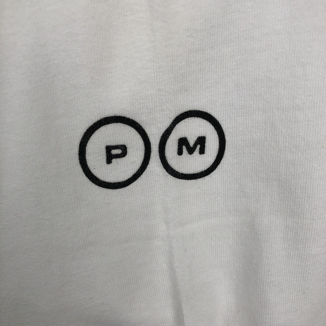 Gildan Hammer Post Malone Long-Sleeve Wrap T-Shirt (Men's Size M) cotton white type Vintage Second Hand