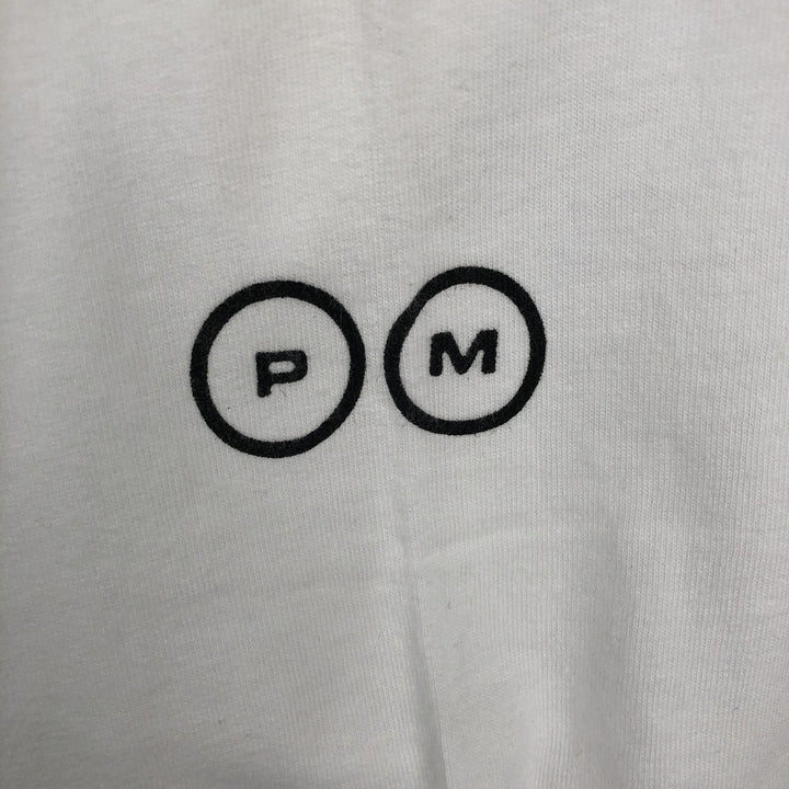Gildan Hammer Post Malone Long-Sleeve Wrap T-Shirt (Men's Size M) cotton white type Vintage Second Hand