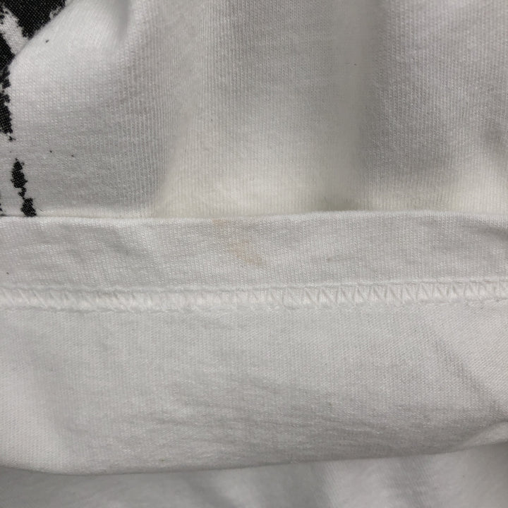 Gildan Hammer Post Malone Long-Sleeve Wrap T-Shirt (Men's Size M) cotton white type Vintage Second Hand