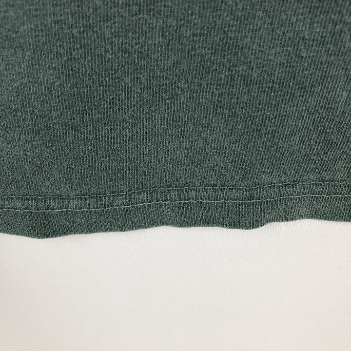 90'S Authentic Pigment Tabasco Long-Sleeve T-Shirt, Men's Size XL (Equivalent), Vintage cotton Khaki type Vintage Second Hand