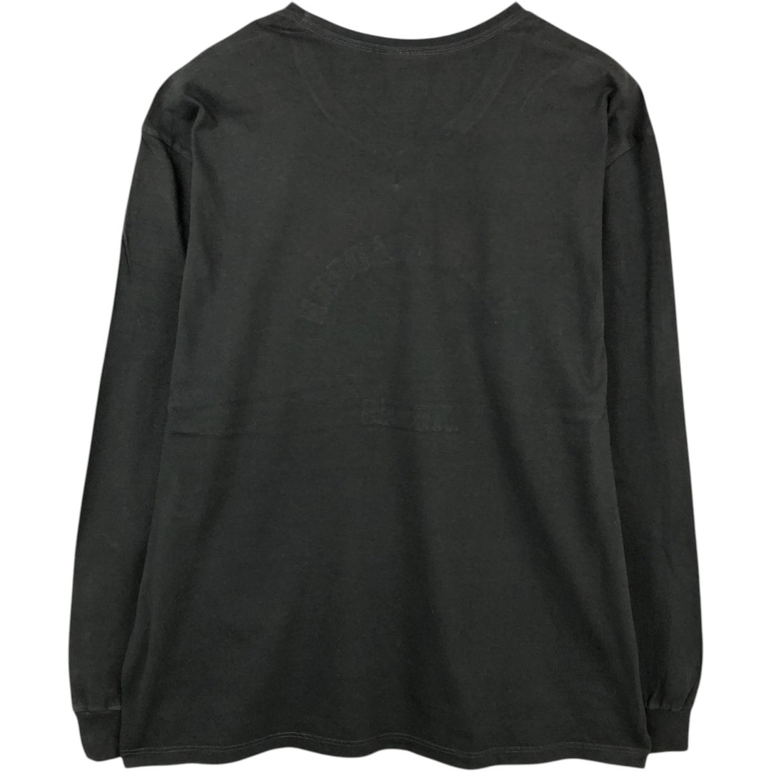 Ralph Lauren POLO SPORT long-sleeved T-shirt, men's size XL cotton black type Vintage Second Hand