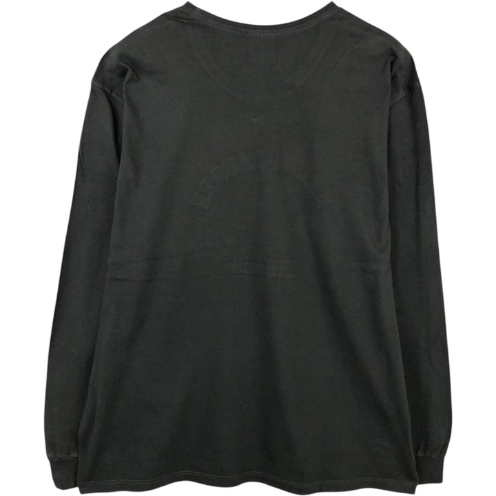 Ralph Lauren POLO SPORT long-sleeved T-shirt, men's size XL cotton black type Vintage Second Hand