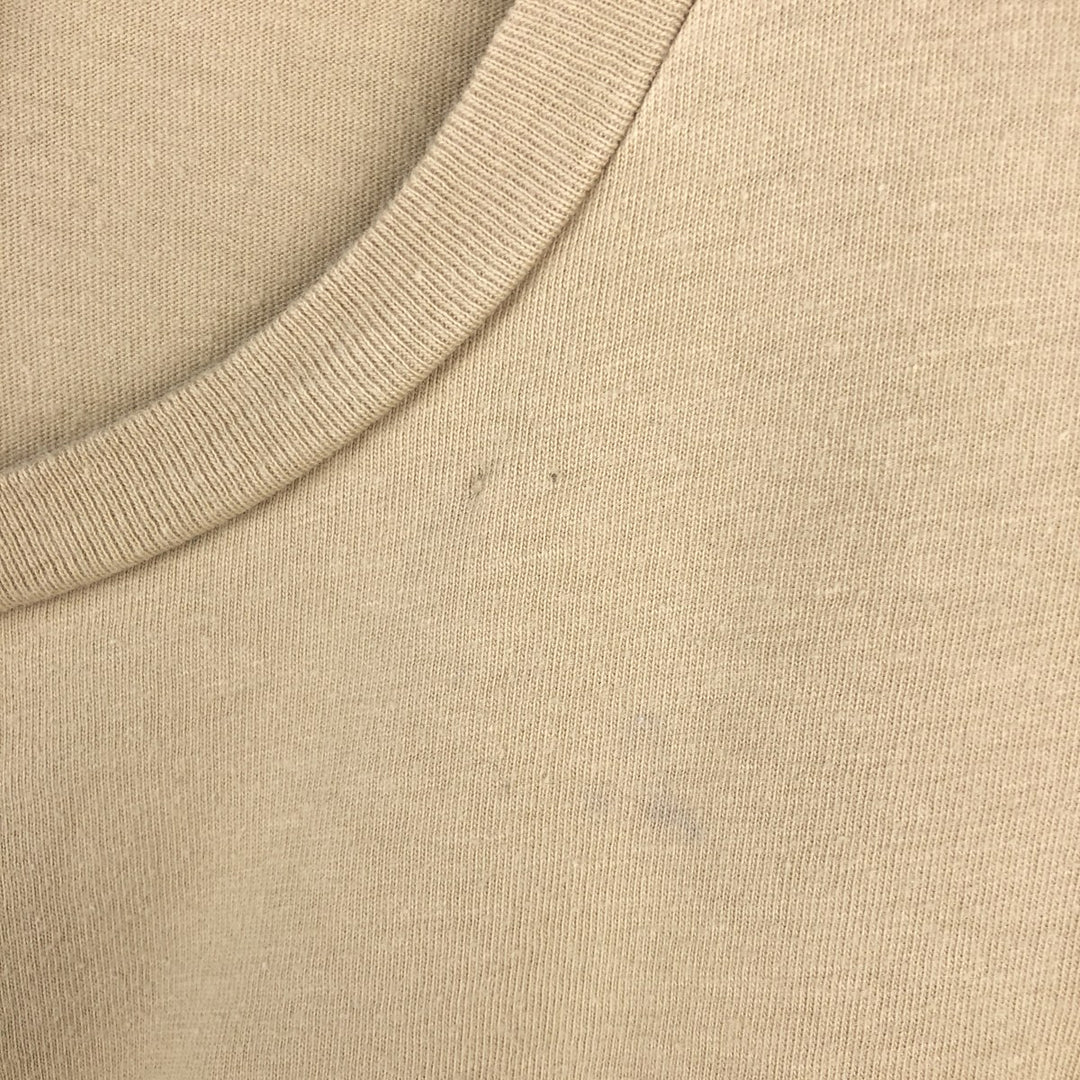 Ralph Lauren POLO by Ralph Lauren long-sleeved T-shirt, men's size L cotton Beige type Vintage Second Hand