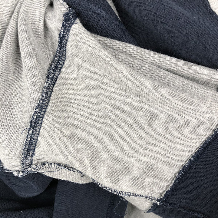 2000'S Ralph Lauren POLO JEANS COMPANY striped long-sleeved T-shirt (Men's size S equivalent) cotton navy blue type Vintage Second Hand