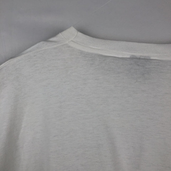 90'S Fruit of the Loom BEST General Electric Advertising Long-Sleeve T-Shirt, Made in USA, Men's XL equivalent. cotton white type Vintage Second Hand
