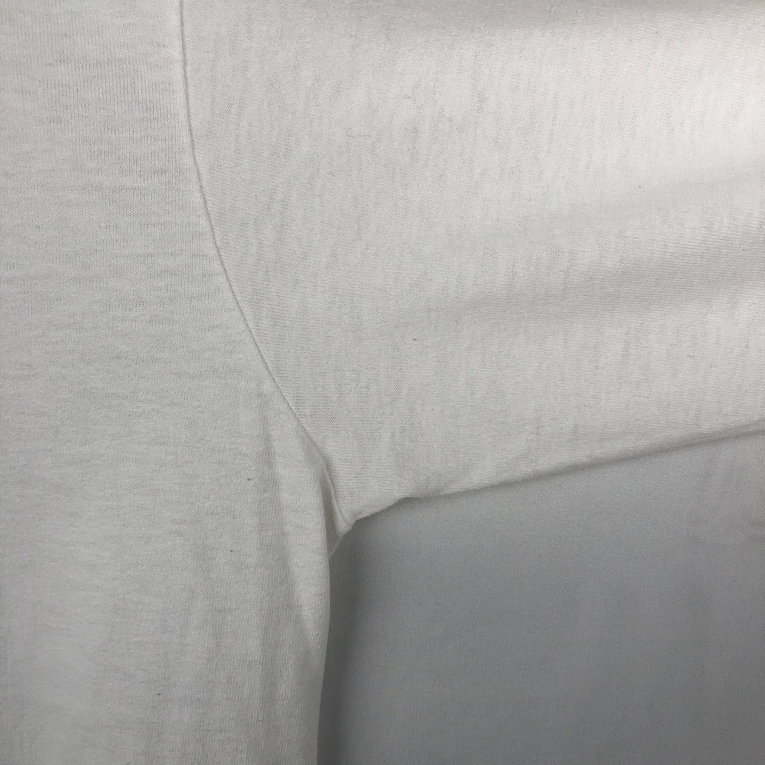 90'S Fruit of the Loom BEST General Electric Advertising Long-Sleeve T-Shirt, Made in USA, Men's XL equivalent. cotton white type Vintage Second Hand
