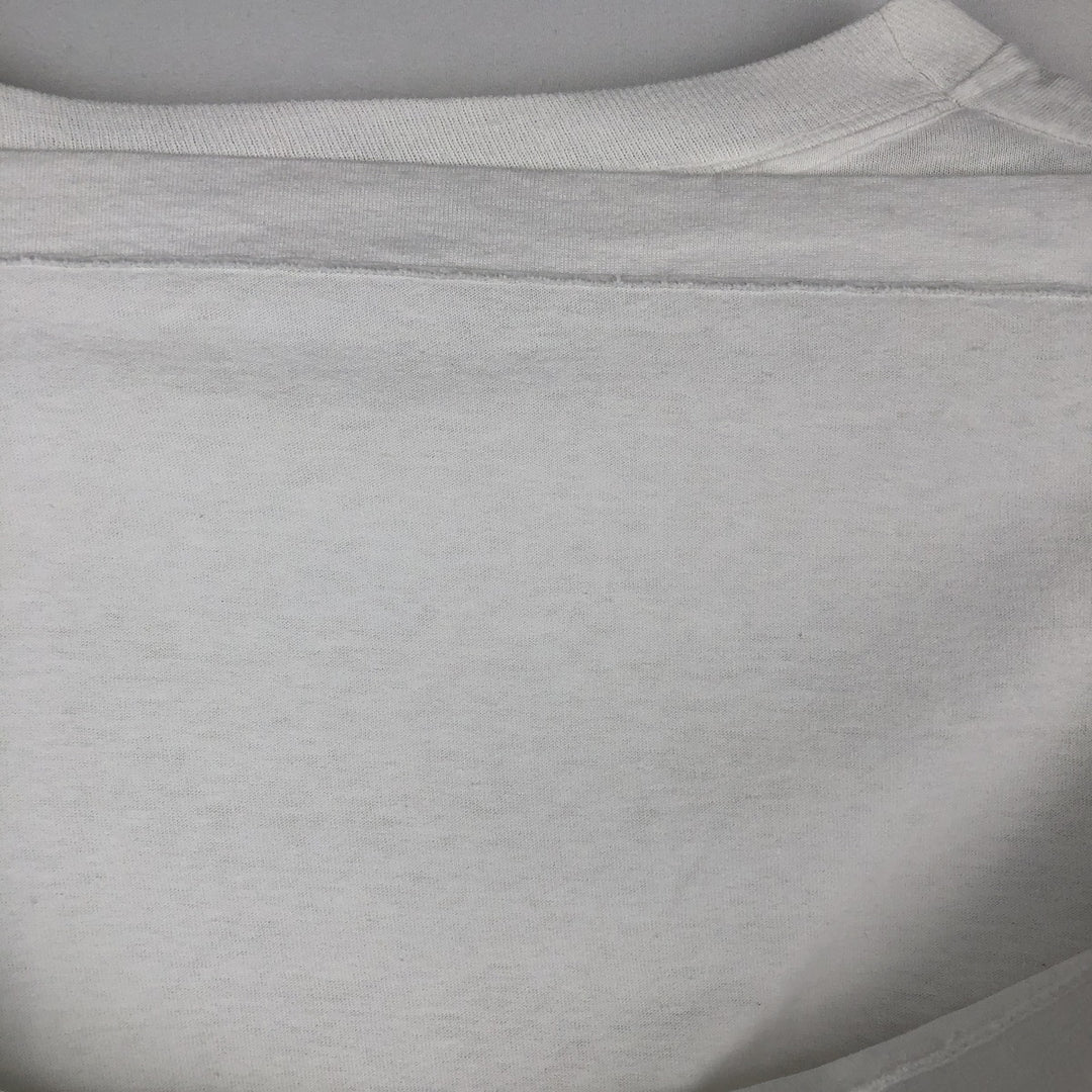 90'S Fruit of the Loom BEST General Electric Advertising Long-Sleeve T-Shirt, Made in USA, Men's XL equivalent. cotton white type Vintage Second Hand