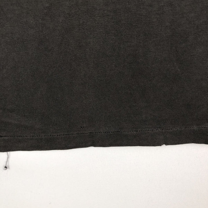 90'S Oneita POWER-T Long Sleeve T-Shirt, Made in USA, Men's Size XL, Vintage cotton Charcoal Vintage Second Hand