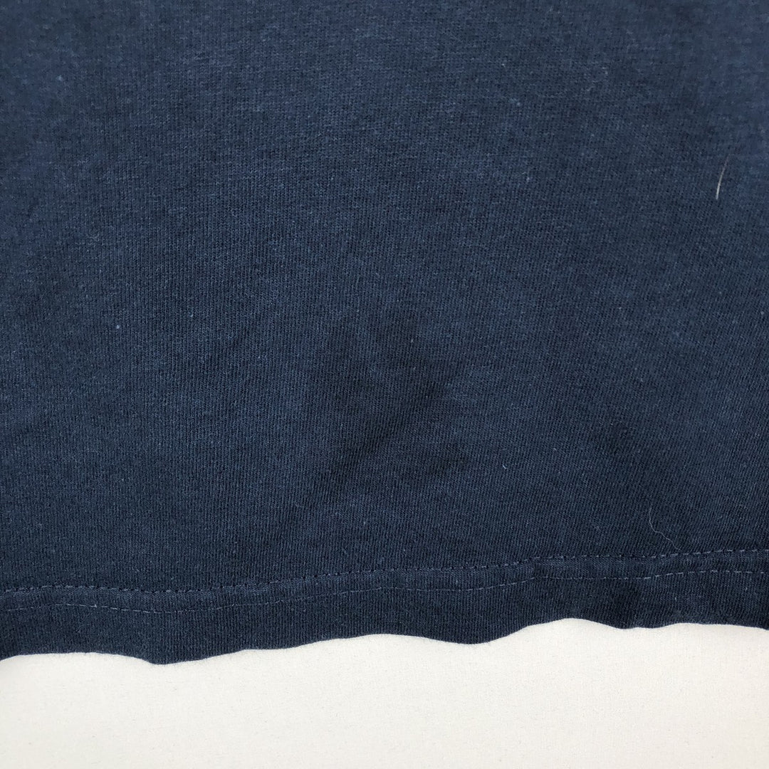 2000'S ALSTYLE NFL CHICAGO BEARS Long-Sleeve T-Shirt (Men's XXL equivalent) cotton navy blue type Vintage Second Hand