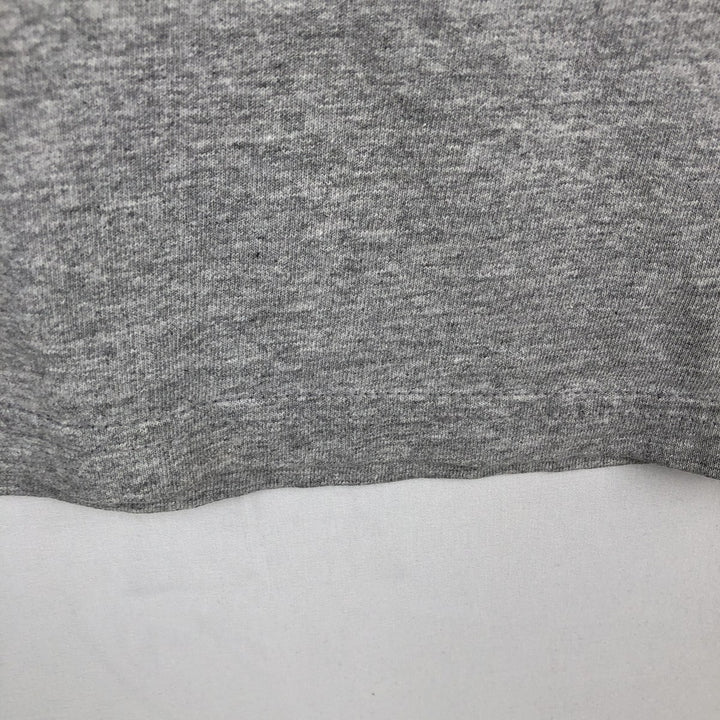 2000'S Nike Team College Long-Sleeve T-Shirt (Men's Size L) cotton gray type Vintage Second Hand