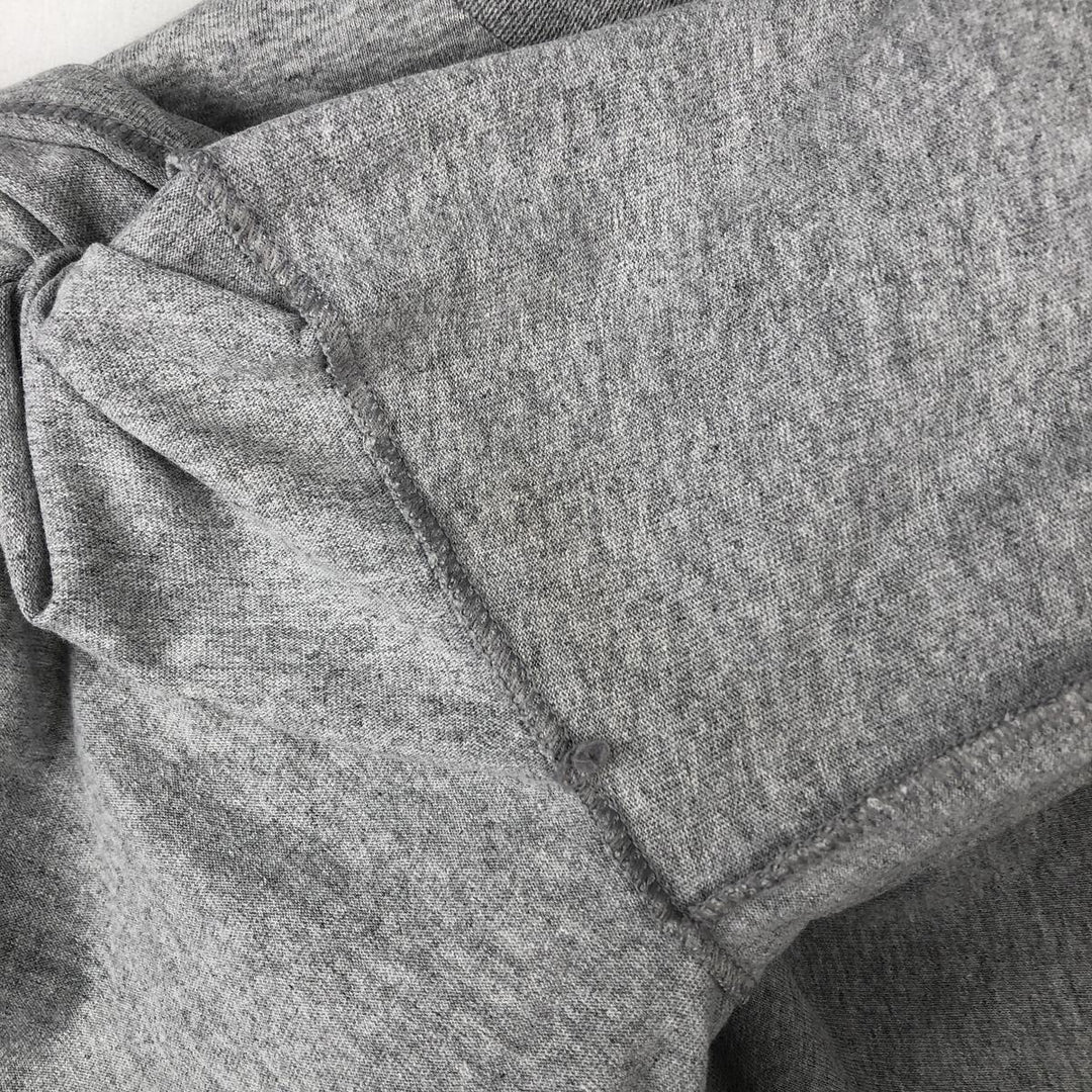 2000'S Nike Team College Long-Sleeve T-Shirt (Men's Size L) cotton gray type Vintage Second Hand