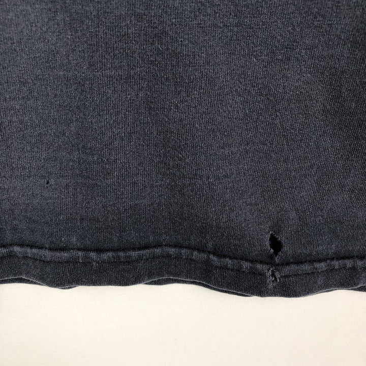 Carhartt plain pocket long-sleeved T-shirt, men's size S. cotton navy blue type Vintage Second Hand