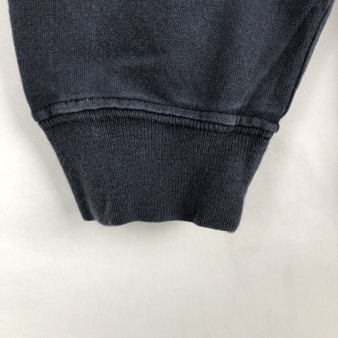 Carhartt plain pocket long-sleeved T-shirt, men's size S. cotton navy blue type Vintage Second Hand