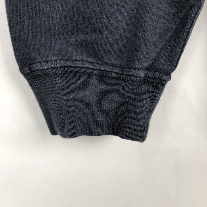 Carhartt plain pocket long-sleeved T-shirt, men's size S. cotton navy blue type Vintage Second Hand