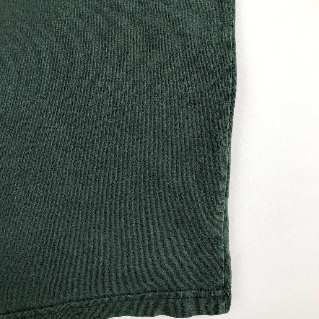 Carhartt Solid Pocket Long T-Shirt, Men's Size Medium cotton green type Vintage Second Hand